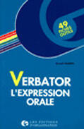 Couverture du livre « Verbator : 49 fiches-outils - l'expression orale : 49 fiches-outils - l'expression orale » de Marina aux éditions Organisation