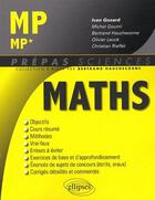 Couverture du livre « Maths ; mp, mp* » de Ivan Gozard aux éditions Ellipses