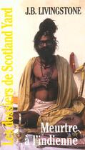 Couverture du livre « Meurtre à l'indienne » de J. B. Livingstone aux éditions Editions Du Masque