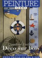Couverture du livre « Chambres d'enfants. deco sur bois » de Laurence Gallet et Christophe Galler aux éditions De Saxe
