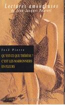 Couverture du livre « Qu'est-ce que therese -ae- » de Jose Pierre aux éditions La Musardine