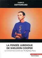 Couverture du livre « La pensée juridique de Sheldon Cooper » de Fabrice Defferrard aux éditions Mare & Martin