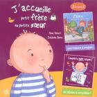 Couverture du livre « J'Accueille Petit Frere Ou Petite Soeur » de Mymi Doinet aux éditions Lipokili