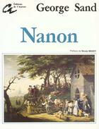 Couverture du livre « Nanon » de George Sand aux éditions Glenat