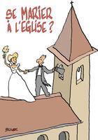 Couverture du livre « Se marier à l'église ? » de Max Huot De Longchamp aux éditions Paroisse Et Famille