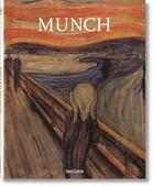 Couverture du livre « Munch » de Ulrich Bischoff aux éditions Taschen