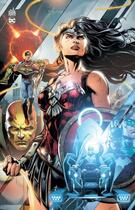 Couverture du livre « Justice League : Intégrale t.9 et t.10 : la guerre Darkseid t.1 et t.2 » de Jason Fabok et Francis Manapul et Geoff Johns aux éditions Urban Comics