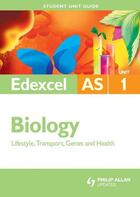 Couverture du livre « Edexcel Biology AS Student Unit Guide: Unit 1 New Edition Lifestyle T » de Jones Mary aux éditions Hodder Education Digital