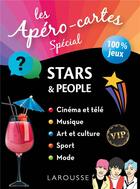 Couverture du livre « Les apéro-cartes ; spécial stars & people » de  aux éditions Larousse