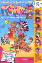 Couverture du livre « Kidz - special vacances 2003 » de  aux éditions Casterman