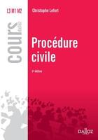 Couverture du livre « Procédure civile (4e édition) » de Christophe Lefort aux éditions Dalloz