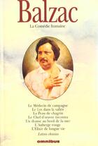 Couverture du livre « Balzac t.4 ; la comédie humaine » de Honoré De Balzac aux éditions Omnibus