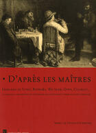 Couverture du livre « D'apres les maîtres, la gravure d'interprétation » de  aux éditions Gourcuff Gradenigo