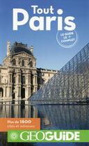 Couverture du livre « GEOguide : tout Paris » de  aux éditions Gallimard-loisirs