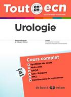 Couverture du livre « Urologie » de Emmanuel Ravier et Edouard Robine aux éditions Estem