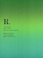 Couverture du livre « R. » de Celine Minard aux éditions Comp'act