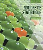 Couverture du livre « Notions de statistique » de Christiane Simard aux éditions Modulo