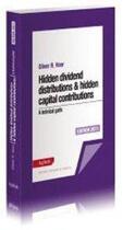 Couverture du livre « Hidden dividend distributions & hidden capital contributions » de Oliver R. Hoor aux éditions Legitech