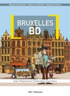 Couverture du livre « Bruxelles BD » de Philippe Decloux et France Gavroy aux éditions 180° Editions