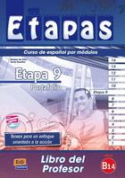Couverture du livre « Etapas : etapa 9 ; portafolio ; libro del profesor » de Sonia Eusebio Hermira et Isabel De Dios Martin aux éditions Edinumen