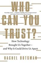 Couverture du livre « Who can you trust? » de Rachel Botsman aux éditions Viking Adult