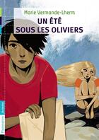 Couverture du livre « Un été sous les oliviers » de Marie Vermande-Lherm aux éditions Pere Castor