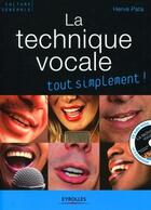 Couverture du livre « La technique vocale tout simplement ! » de Herve Pata aux éditions Eyrolles