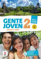 Couverture du livre « Gente joven 2 ; espagnol ; livre de l'élève » de  aux éditions La Maison Des Langues