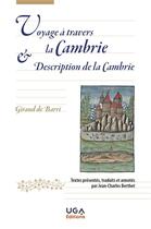 Couverture du livre « Voyage à travers la Cambrie et description de la Cambrie » de Giraud De Barri aux éditions Uga Éditions