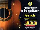 Couverture du livre « Progresser à la guitare pour les nuls » de Antoine Polin aux éditions First