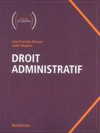 Couverture du livre « Droit administratif » de Brisson J.-E. R A. aux éditions Lgdj