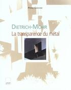 Couverture du livre « Dietrich mohr » de Pierre Cabanne aux éditions Adam Biro