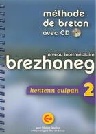 Couverture du livre « Brezhonzeg Hentenn Oulpan 2 Avec Cd (Version 2011) » de Davalan Nicolas aux éditions Skol An Emsav