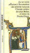 Couverture du livre « Rocamadour » de Jean Rocacher aux éditions Peregrinateur