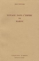 Couverture du livre « Voyage dans l'empire de Maroc » de Jean Potocki aux éditions Jasmin