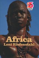 Couverture du livre « Africa » de Leni Riefenstahl aux éditions Taschen