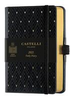 Couverture du livre « Agenda journalier poche c&g diamant dore » de Castelli aux éditions Castelli Milano