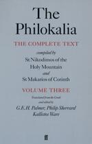 Couverture du livre « The Philokalia Vol 3 » de G E H Palmer aux éditions Faber And Faber Digital