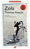 Couverture du livre « Thérese Raquin » de Émile Zola aux éditions Flammarion