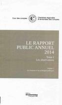 Couverture du livre « Rapport public annuel Cour des comptes » de Cour De Comptes aux éditions Documentation Francaise