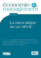 Couverture du livre « Économie et management T.158 ; la mercatique au XXIe siècle » de  aux éditions Reseau Canope