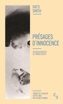 Couverture du livre « Presages d'innocence » de Patti Smith aux éditions Christian Bourgois