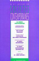 Couverture du livre « SOCIETES CONTEMPORAINES n.31 ; le corps protestataire » de Societes Contemporaines aux éditions Editions L'harmattan