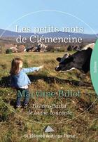 Couverture du livre « Les petits mots de clemencine » de Maryline Billot aux éditions Saint Honore Editions
