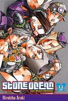 Couverture du livre « Jojo's bizarre adventure - saison 6 ; stone ocean Tome 12 » de Hirohiko Araki aux éditions Delcourt