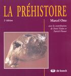 Couverture du livre « La prehistoire » de Otte... aux éditions De Boeck