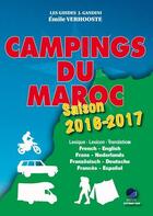 Couverture du livre « Campings du Maroc (édition 2016/2017) » de Emile Verhooste aux éditions Extrem Sud