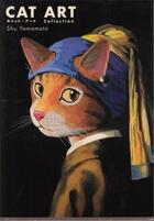 Couverture du livre « Cat art : renowned masterpieces for cat lovers » de Yamamoto Shu aux éditions Kyuryudo