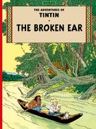 Couverture du livre « Tintin and the broken ear » de Herge aux éditions Casterman