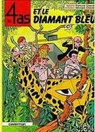 Couverture du livre « Les 4 as - t17 - les 4 as et le diamant bleu » de Chaulet/Craenhals aux éditions Casterman